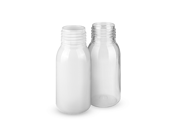 Frasco 60ml em PET, boca 28mm